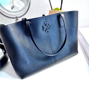 Tory Burch leather tote purse